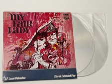 My Fair Lady 1964 LASERDISC Audrey Hepburn 2 discs EP