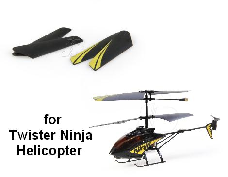 J Perkins 6605300 Twister Ninja Rotor Blade Set (2xA 2xB)