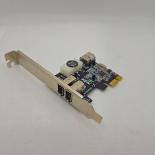 3 Ports 1394A PCIE FireWire 400 Expansion Card for Windows Desktop PCs 3X 6Pi...