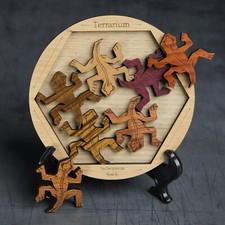 Terrarium - Level 5 - Siebenstein Spiele - Lizard Packing Puzzle