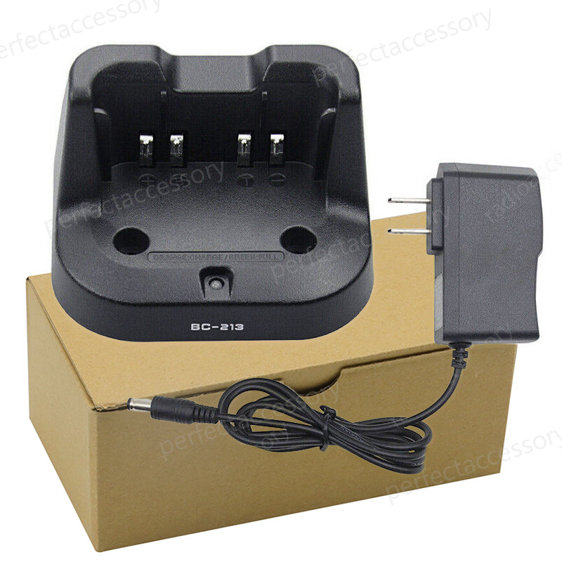 BC213 Charger For Icom IC-F1000D IC-F1100D IC-F2000D F2100D IC-A16 IC-V88 BP-279. Available Now for $22.90