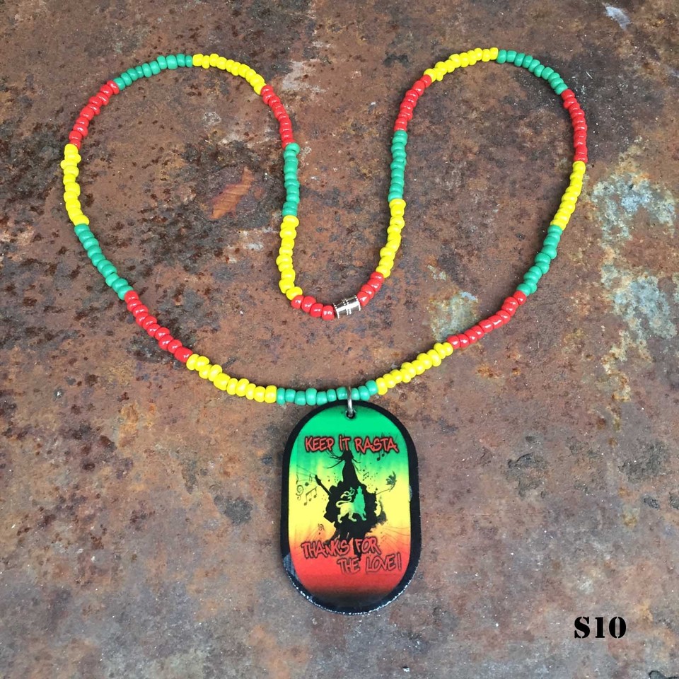 Bada Bing Rastaman Rastafari Reggae Peace | Statuetta Bobblehead A Onda Solare | Ornamento Da Auto O Scrivania - 3