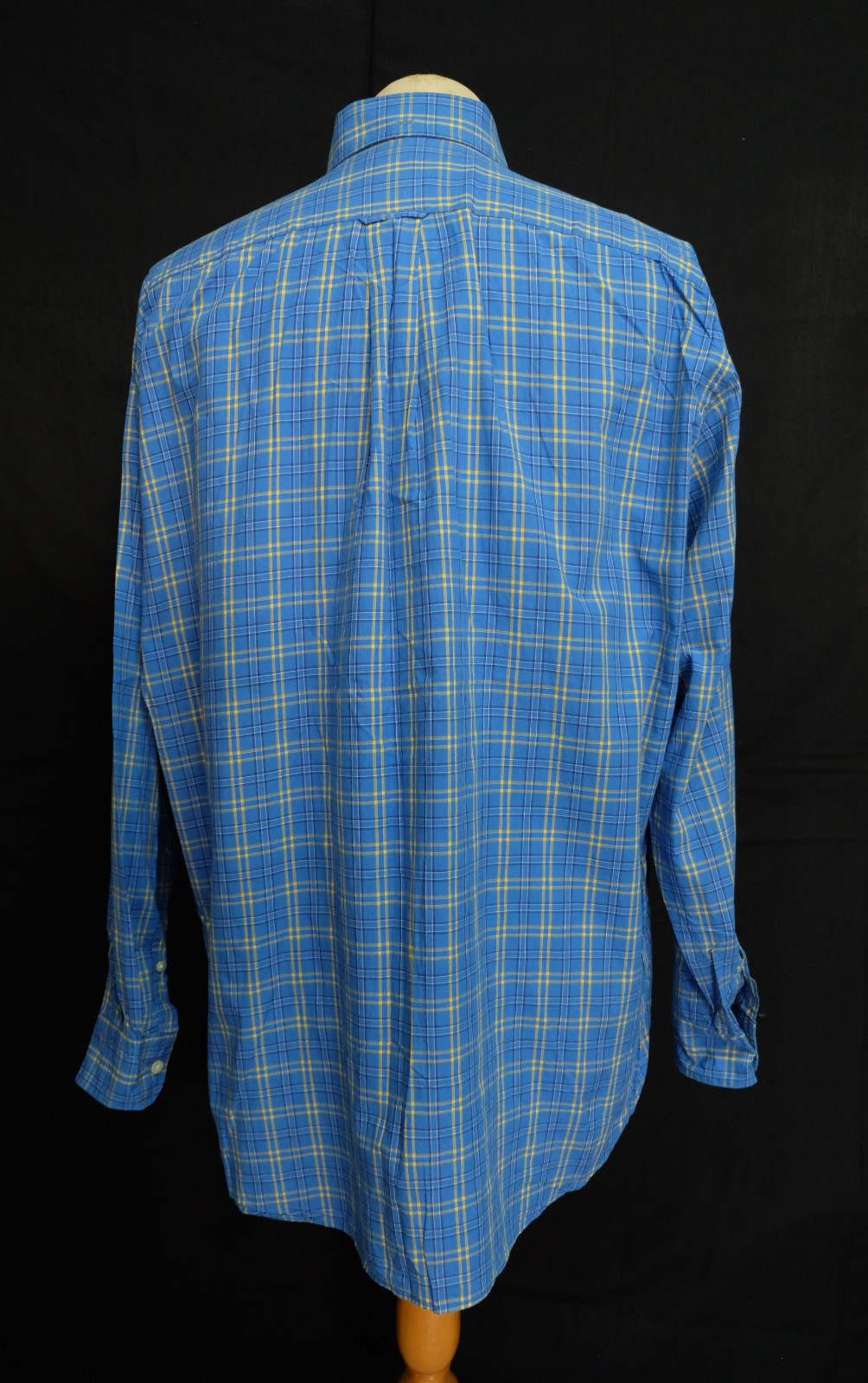 Faconnable Button Down Blue Check Cotton Men Shir… - image 5