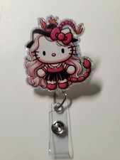 Hello Kitty Scorpio Zodiac Retractable Badge Reel