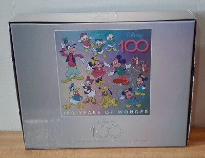 Disney's 100th Anniversary 300 Piece Jigsaw Puzzle 19x19 New