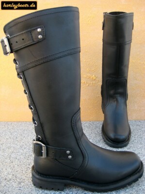 Harley Davidson Damen Boots Alexa schwarz Kult Bikerboots 36