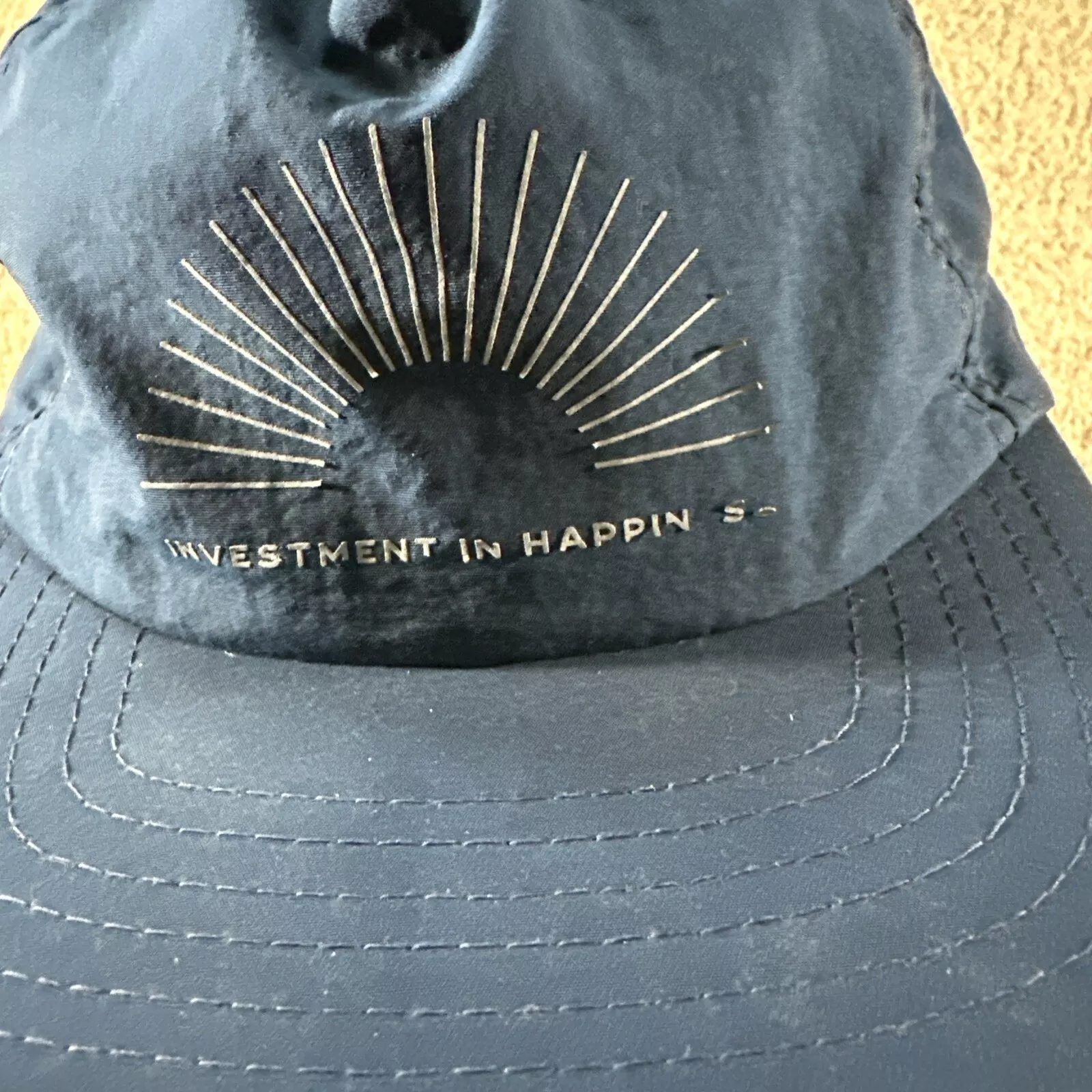 vuori hat cap snapback invest in happyness athleisure running 