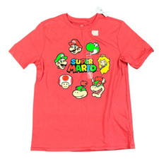 New NWT Gap Kids Super Mario Red Tee Shirt XXL 14-16