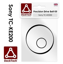 DeckTech� Replacement Belts for Sony TC-KE200 TCKE200 TC KE200 Cassette Deck