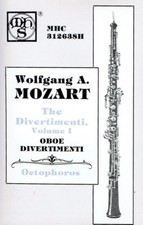 Cassette Tape - Octophoros - Mozart Divertimenti Vol. I: Oboe Divertimenti MHS