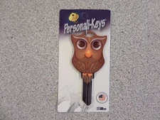 OWL SHAPE KWIKSET KW HOUSE KEY BLANK ILCO PERSONALI-KEY