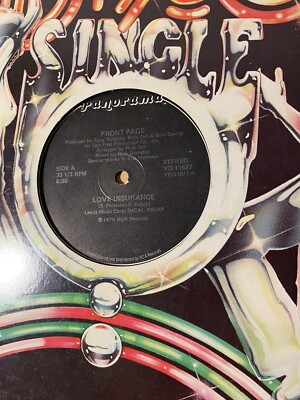 12'' MAXI SINGLE FRONT PAGE * Love Insurance / You Got My Love (EXT.) DISCO 1979