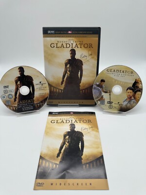 Gladiator (DVD, 2002, 2 Disc Set, Collector's Edition) Widescreen