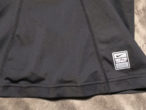 Nike Herren Pro Combat Hyperstrong 4-Pad Fußball Sport Shirt Gr. Medium Schwarz M - Bild 3 von 5