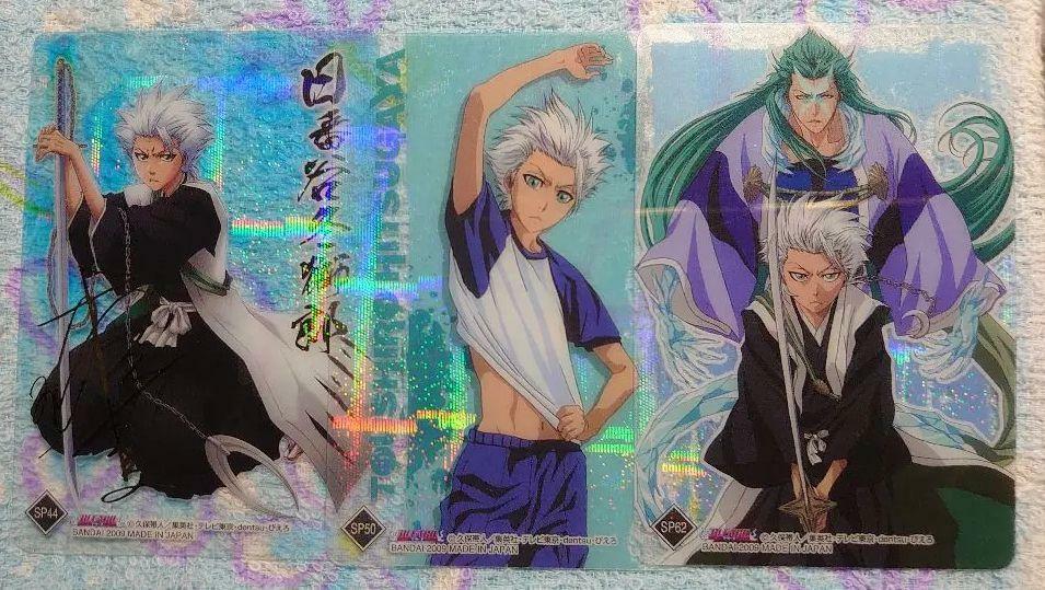 BLEACH Clear Card Toshiro Hitsugaya Foil Stamping Anime Manga 3