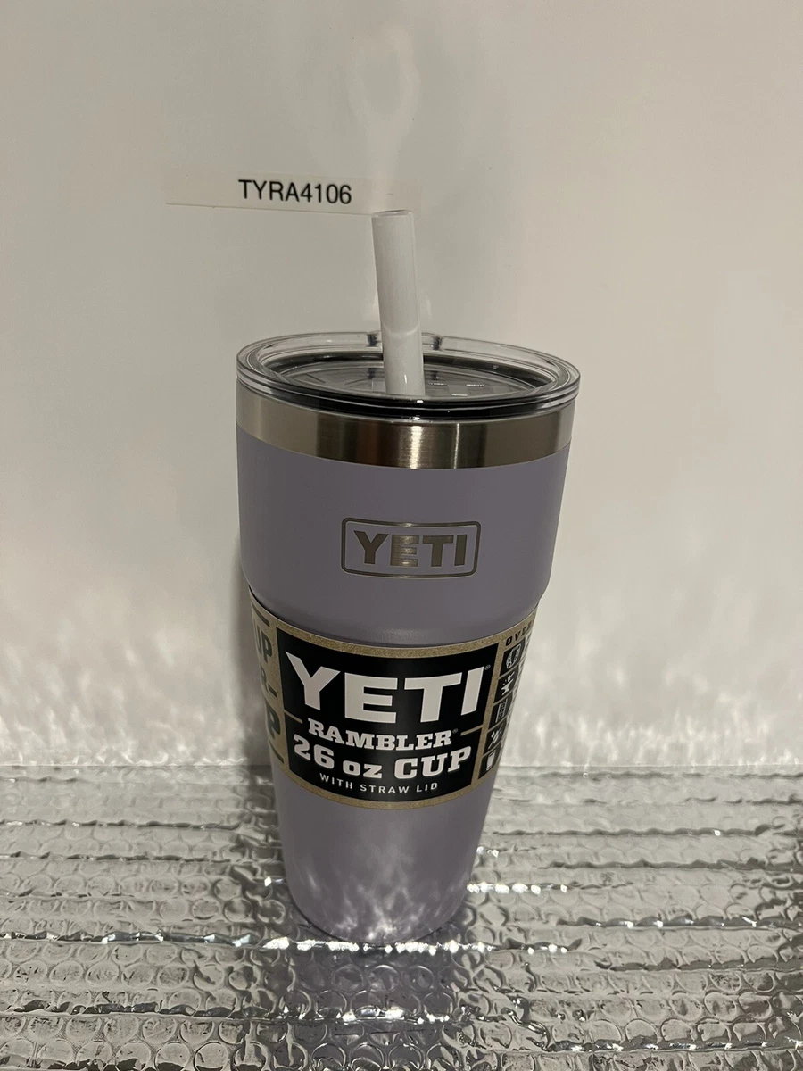 26oz Custom Engraved YETI Stackable Tumbler with Straw Lid