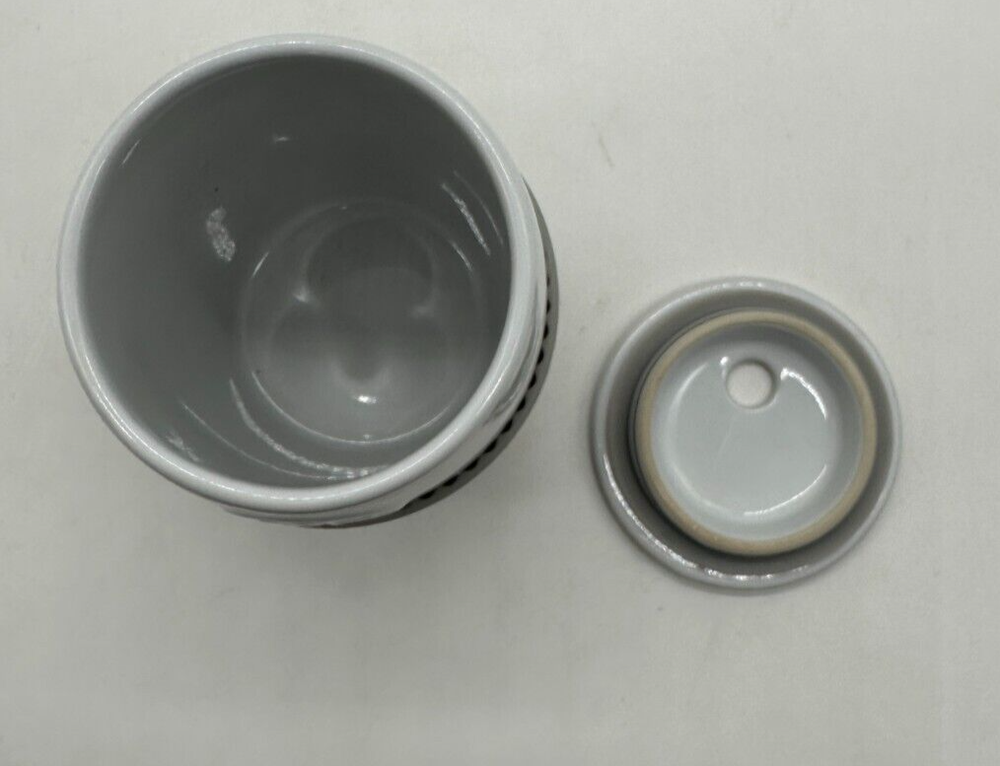 Pampered Chef Microwave Egg Cooker with Ceramic Base and Silicone Sleeve 19C