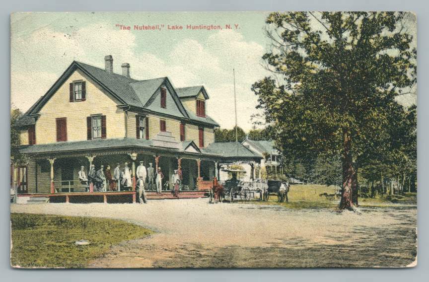 The Nutshell Guesthouse LAKE HUNTINGTON NY Antique Catskils Hotel