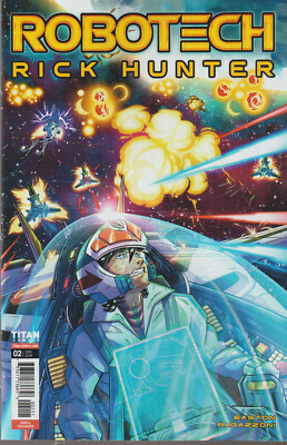 TITAN COMICS ROBOTECH RICK HUNTER #2 OCTOBER 2023 1ST PRINT NM