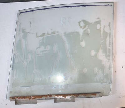 Rear Right Door Triplex Window off a 1965 Jaguar 3.8S.  B 