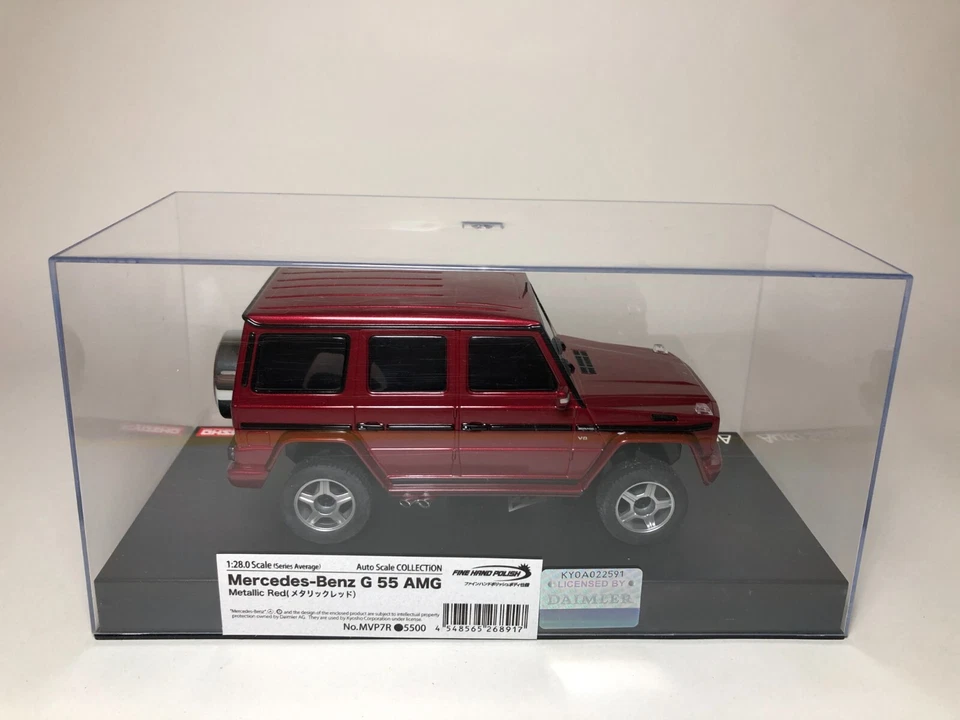 KYOSHO Mini-z Body Mercedes-Benz G 55 AMG Metallic Red MVP7R - Image 4 of 4