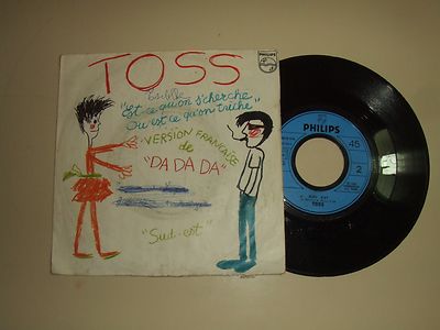 Toss/Est-Ce Qu'on S'cherche Ou Est Ce Qu'on Triche (Da Da Da) - Disco 45 Giri 7''