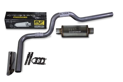 Ford F-150 98-03 Single 3'' Truck Exhaust Kits Magnaflow XL Slash Tip