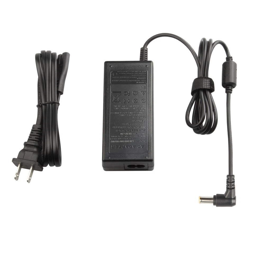 Adaptador de CA de 60 W para sistema de audio personal Sony SRS-XB3 SRSXB3 cargador cable de alimentación Foto 3 de 4