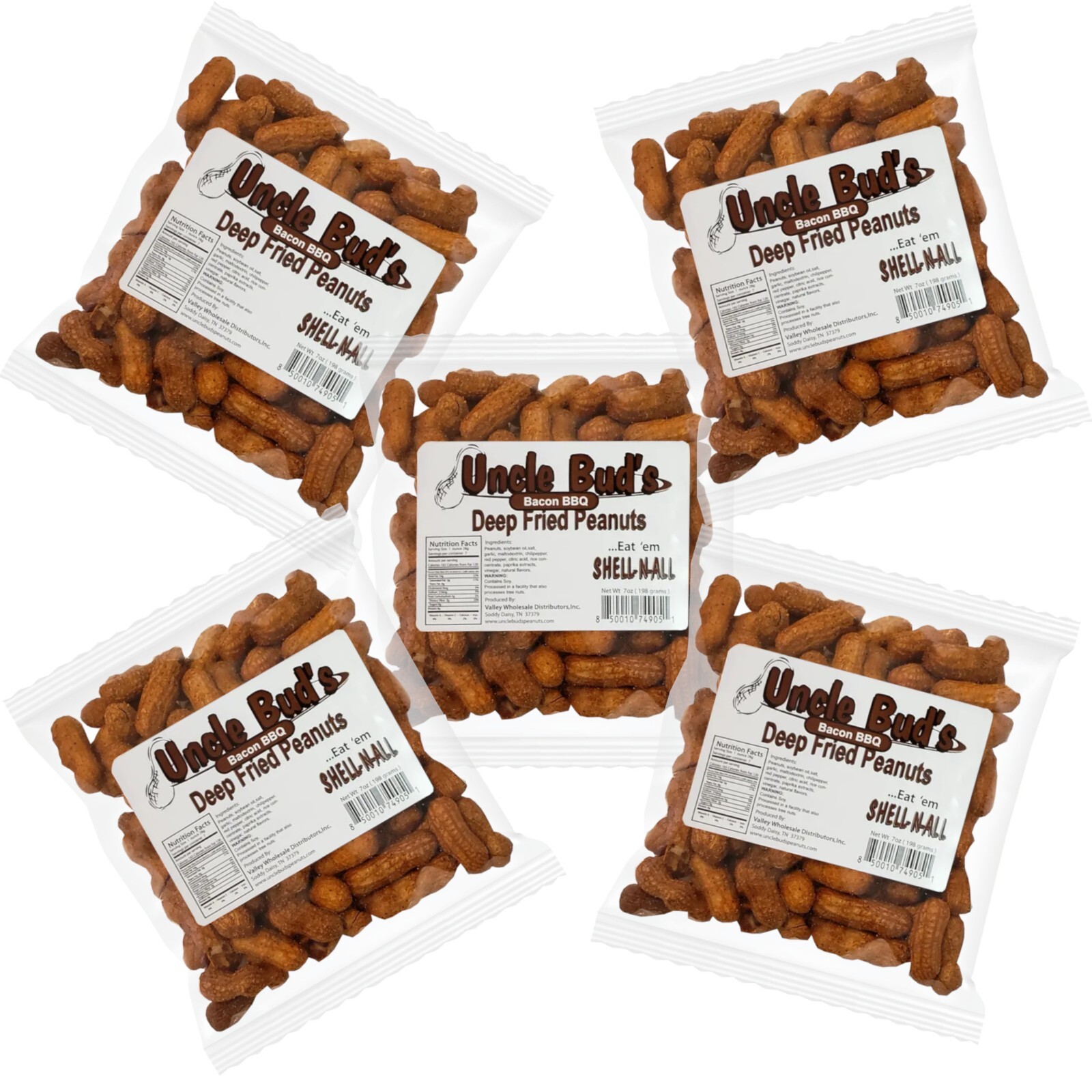 Uncle Bud's Deep Fried Peanuts 5 Pack eBay