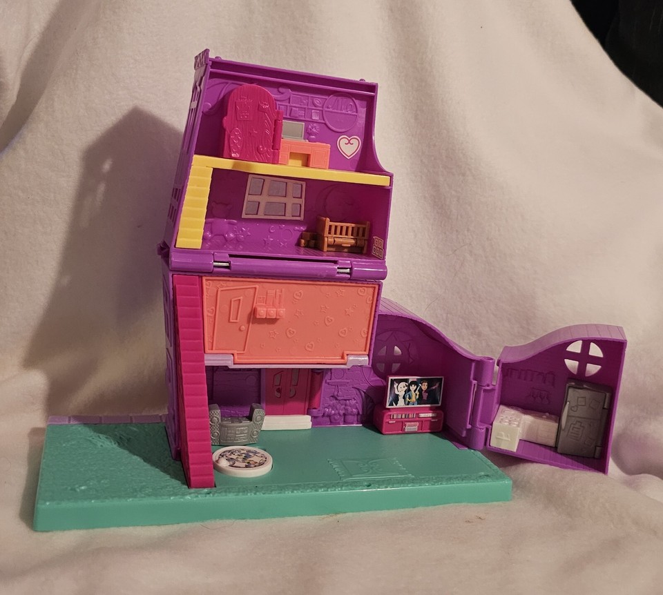 Polly Pocket Toy Lot Dolls, House and Miscellaneous Furniture & accessories eBay
