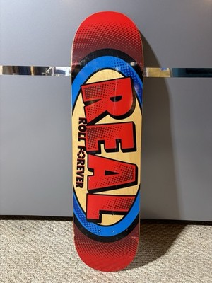 Real Skateboards Deck - Roll Forever Comic Art Graphic