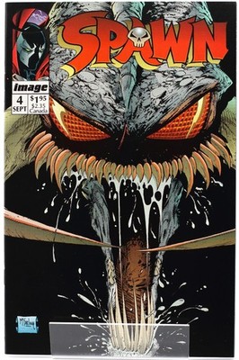 SPAWN #4   [9.0]   1992   Todd McFarlane   IMAGE COMICS   1st Printing - Direct