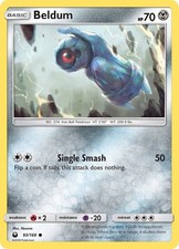 Beldum 93/168 Common SM - Celestial Storm Pokemon NM/LP