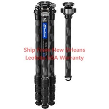 Leofoto LQ-284C Premium Carbon Fiber Tripod with Quick Swap Center Column