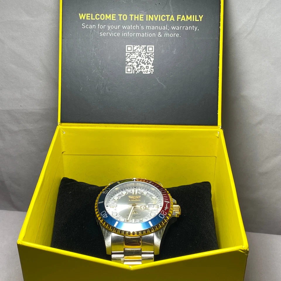 Reloj Hombre Invicta Pro Diver 43mm Dorado e Inoxidable 44710 Cuarzo Japonés Foto 4 de 4