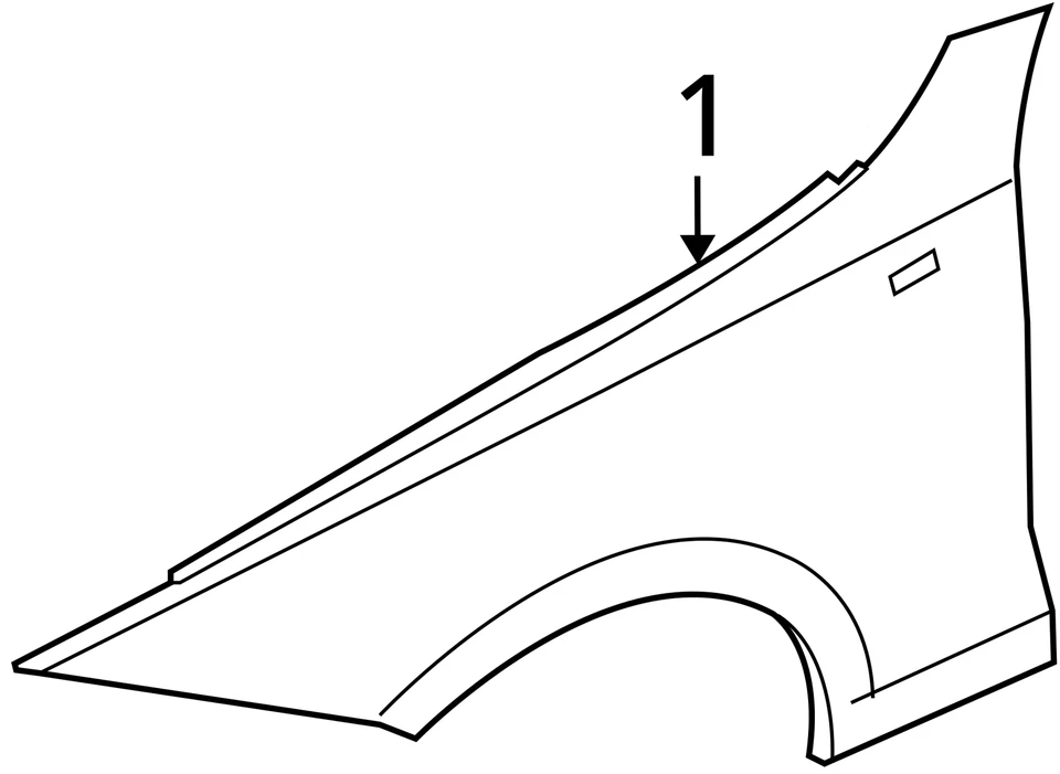 Guardabarros conductor BMW 335i Xdrive HG77B Foto 3 de 3