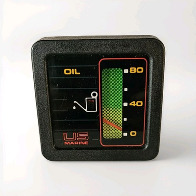 #ad US Marine Square Oil Pressure Gauge Bayliner Replacement Thomas G Faria $59.50