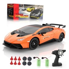 Lamborghini Remote Control Car for Boys 4-7, 1:18 Scale Official Orange