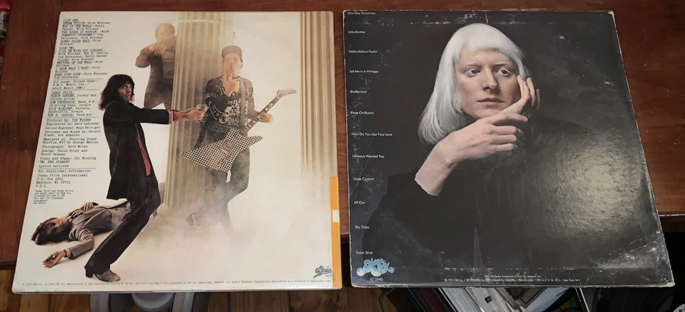 Lot (10) Classic Hard Rock Pop Elton John Steve Miller Cheap Trick Billy Squier - Image 2 of 4