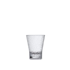 Fortessa Outside Copolyester 15 Ounce Hammered Double Old Fashioned Glass, Set