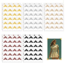 240 Pieces Photo Corners for Scrapbooking, Self-Adhesive Photo Mounting Corners