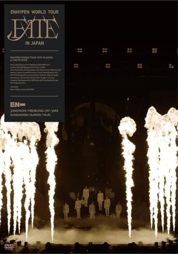 ENHYPEN WORLD TOUR 'FATE' IN JAPAN DVD Standard First Press