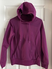Women s Under Armour Semi Fitted Coldgear Fuchsia Hoodie Sweatshirt , M