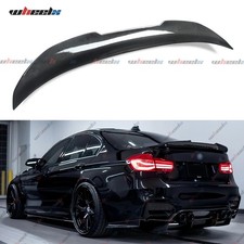 Psm Style Rear Trunk Spoiler Wing For Bmw F30 F80 335i 328i 12-18 Carbon Fiber