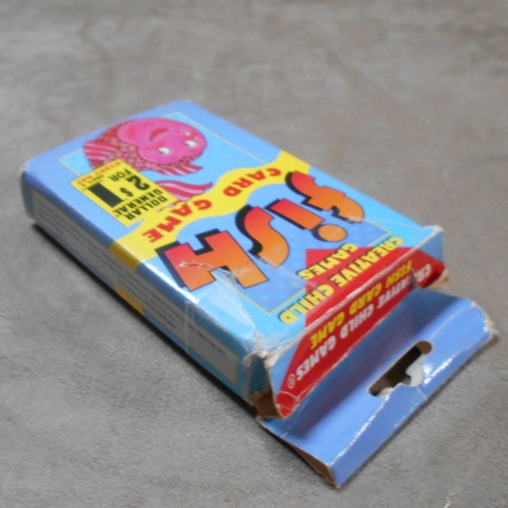 Vintage 1986 Fish Card Game Creative Child #18002 Complete Go Fish