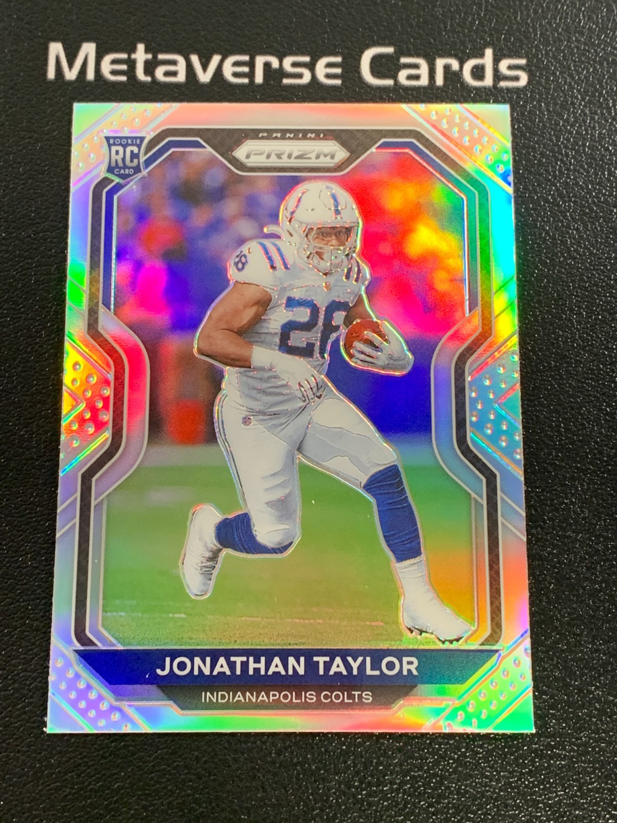 2020 Panini Prizm #332 Jonathan Taylor Silver Prizm Rookie RC Colts