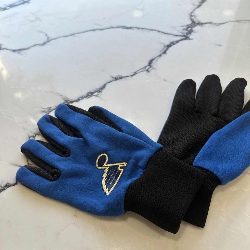 Guantes utilitarios NHL St. Louis color azul palma azul marino con Royal Palm de FOCO Foto 2 de 3