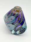 Signed Erickson Studio Art Glass cologne bottle (missing Stopper). — photo 4