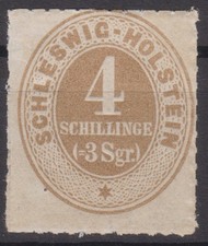 == AD Schleswig-Holstein Mi. 12 postfrisch **, Kat. 200&euro; ==