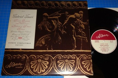 Germaine Thyssens-Valentin/ORTF Quartet FAURE Piano Quintet 1 Disques A Charlin